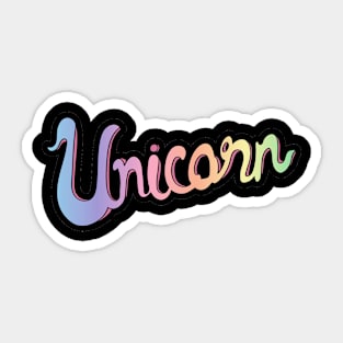 Unicorn Sticker